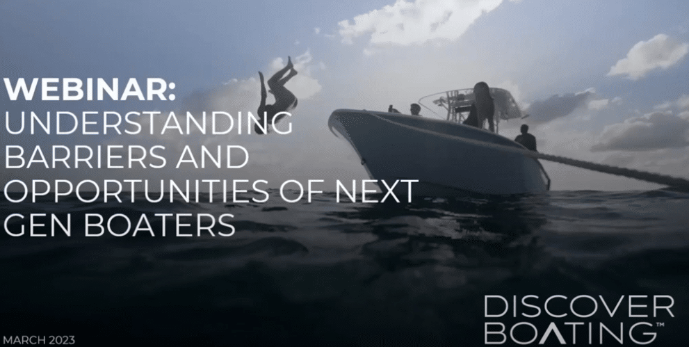 Next Generation Boaters: Understanding Barriers and Opportunities